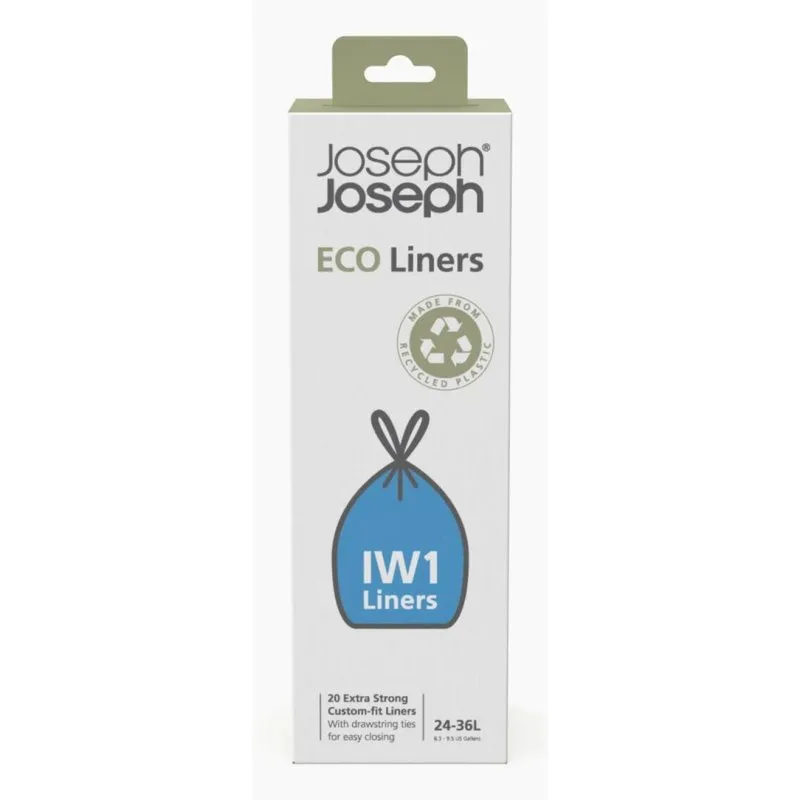 Sacchetti plastica Joseph Joseph IW 1 20 pezzi 605 mm x 630 mm - immagine 1
