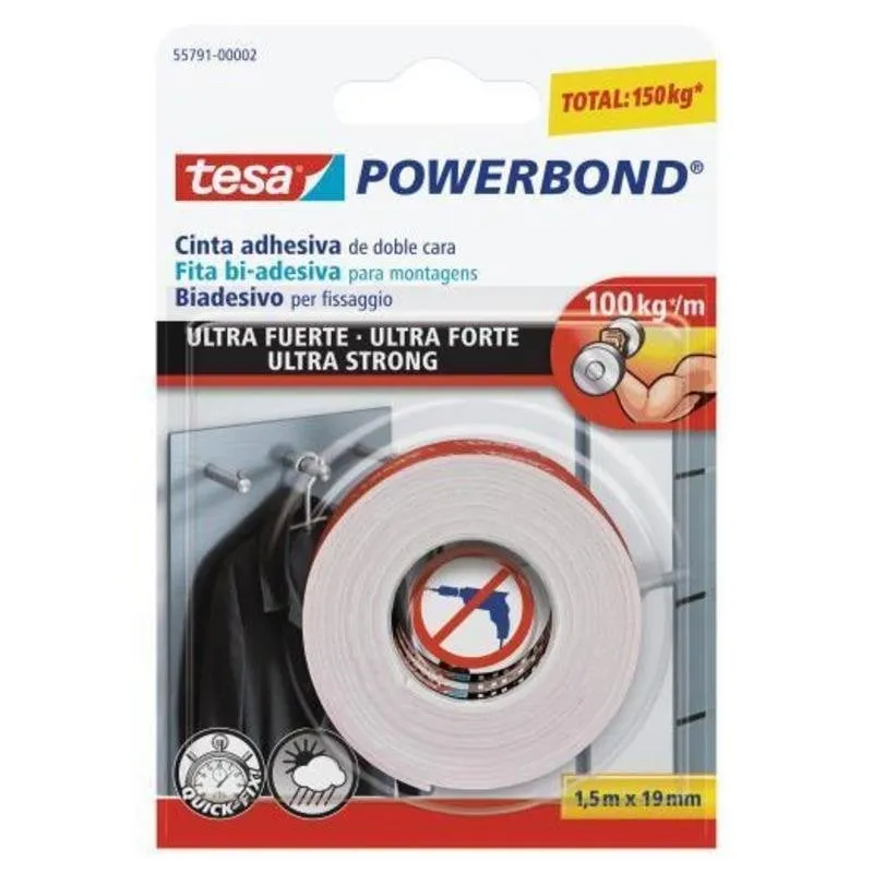 Nastro di montaggio Tesa Powerbond Ultra Strong 19 mm - immagine 1