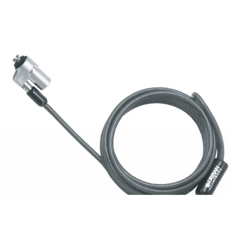 Cavo antifurto Urban Factory CRS95UF 2 m 2 chiavi Nero - immagine 1