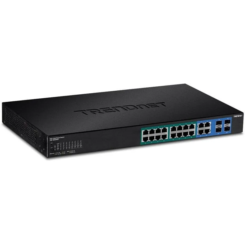 Switch TRENDnet TPE-1620WSF 20 Porte Gigabit Web Smart PoE+ - immagine 1