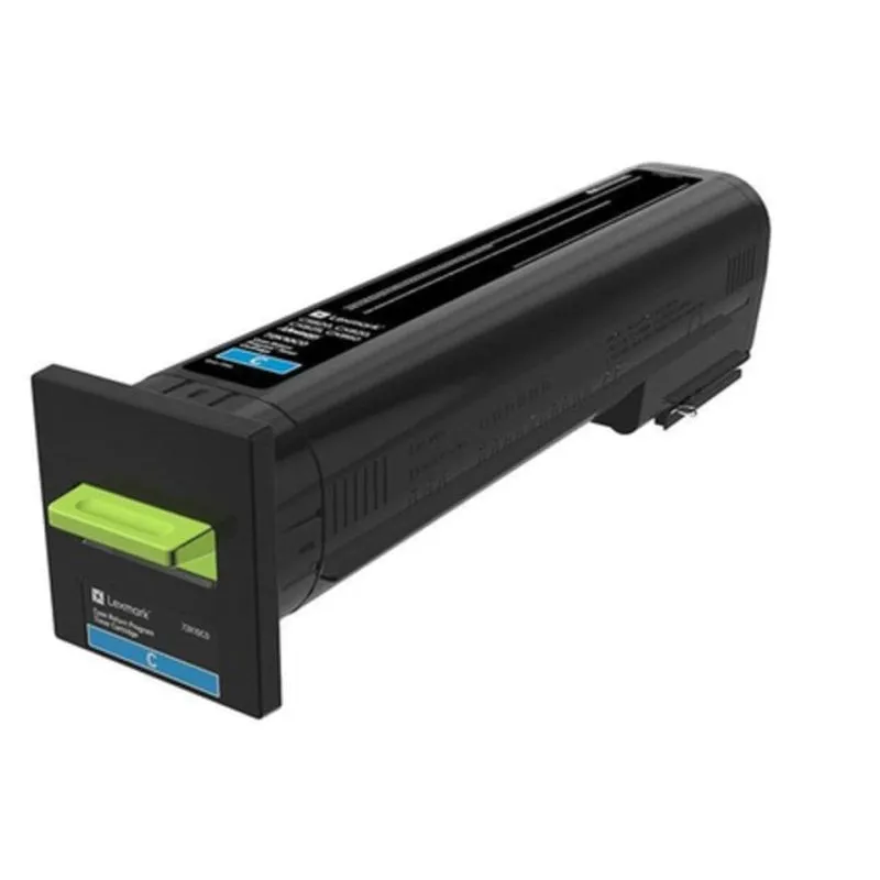 Toner Unison Lexmark 72K20C0 Ciano Rendimento Standard 8000 pagine - immagine 1