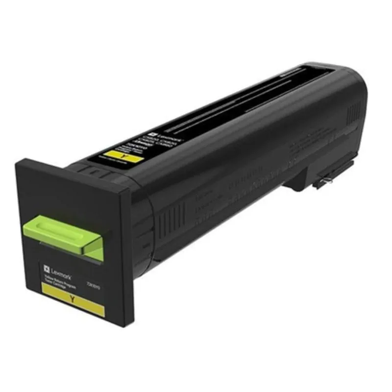 Cartuccia di Toner Giallo Lexmark 72K20Y0 Originale 8000 pagine - immagine 1
