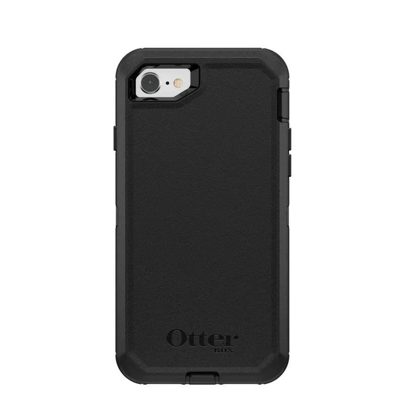 Custodia OtterBox Defender Series Policarbonato Nera per iPhone SE (2a gen)/8/7 - immagine 1