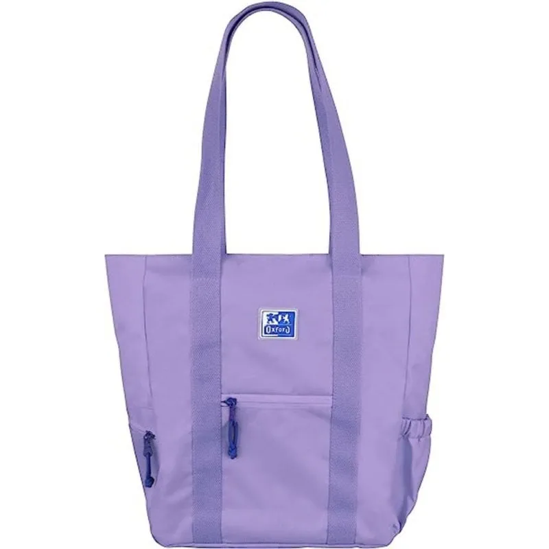 Borsa a Tracolla Oxford B-TRENDT Lavanda Riciclata Compartimento Portatile - immagine 1