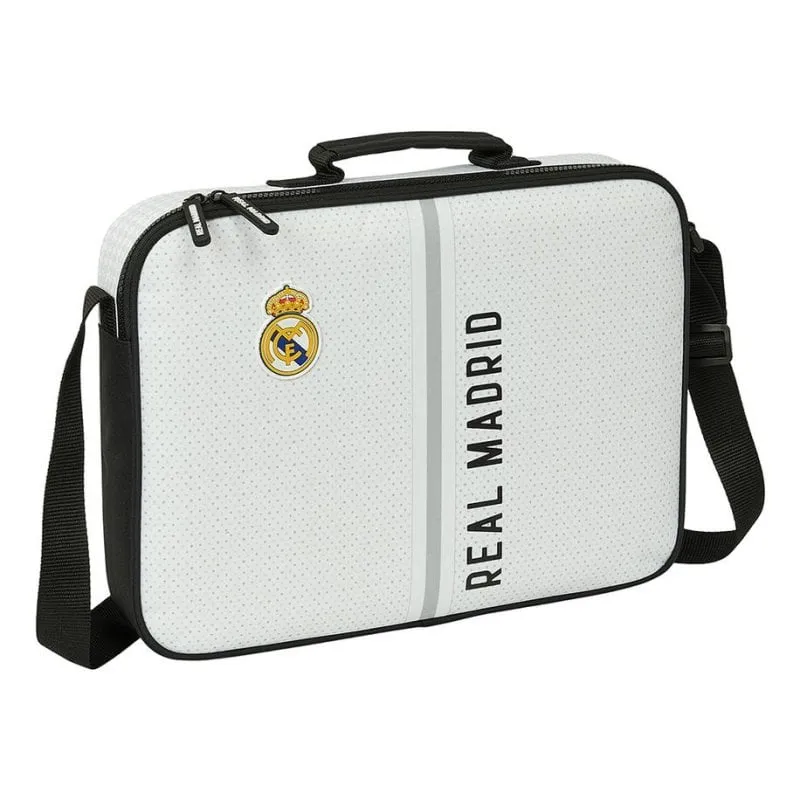 Borsa a Tracolla Safta Real Madrid 1ª Maglia 6 L Nero Bianco - immagine 1