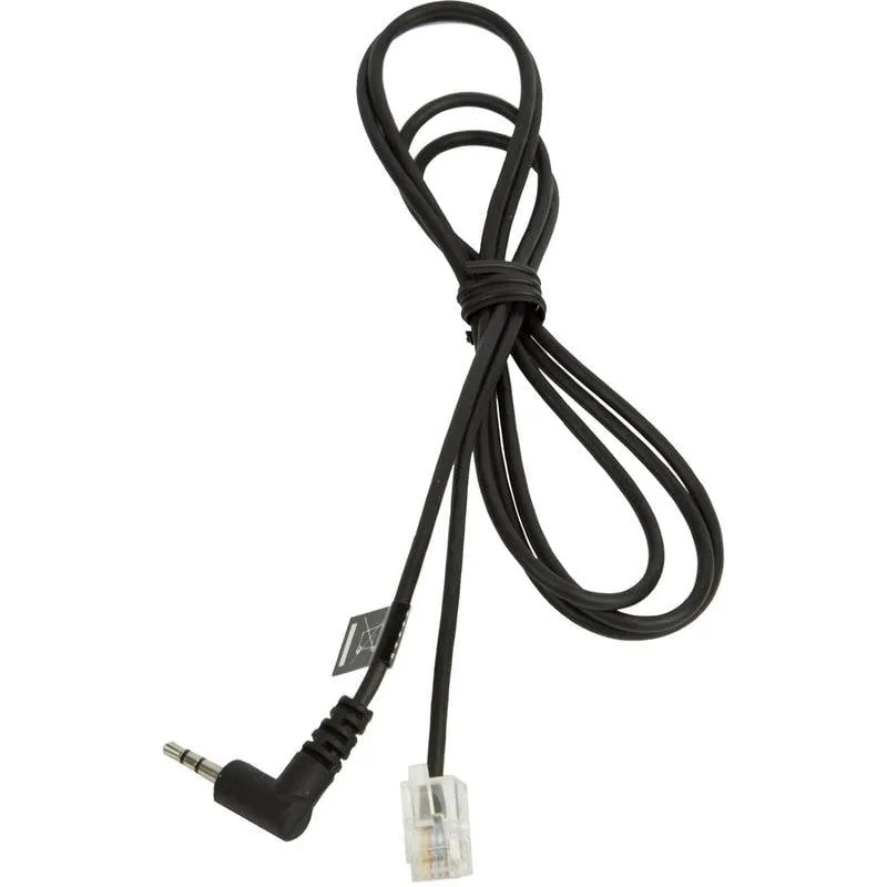 Auricolari Jabra 8800-00-75 con cavo RJ-10 a 3,5 mm per telefono fisso nero - immagine 1