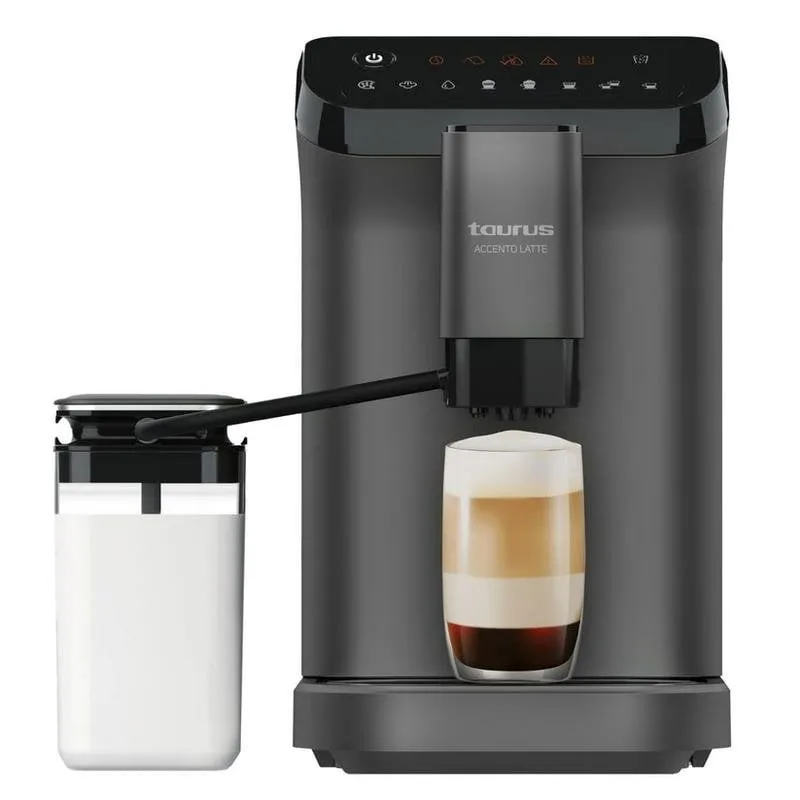 Caffettiera superautomatica Taurus Accento Latte 1,5 L 20 bar con serbatoio latte - immagine 1