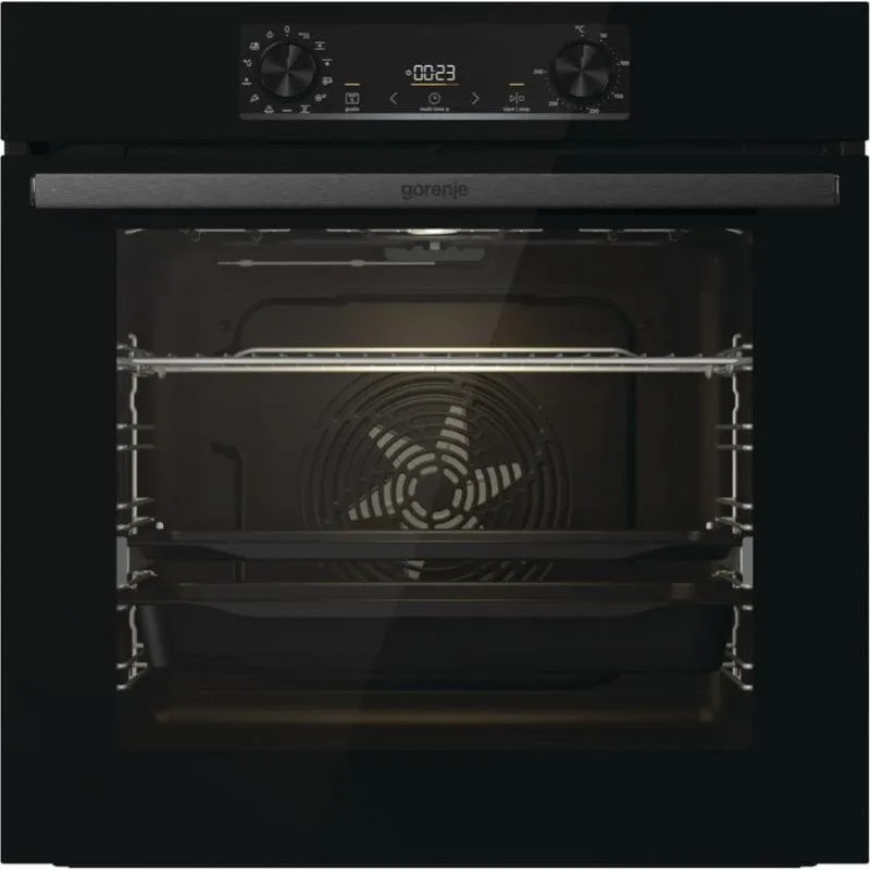 Forno da Incasso Gorenje BOS6737E13BG Pulizia Manuale 77L 60cm A Sonda Carne Nero - immagine 1