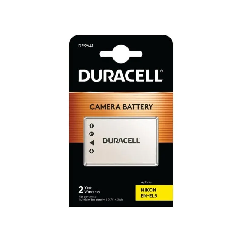 Batteria Duracell DR9641 1180 mAh 3,7 V agli Ioni di Litio per Fotocamera - immagine 1