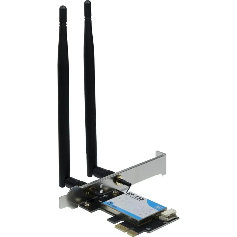 Scheda Rete Inter-Tech EP-132 PCI Express 600 Mbit/s Dual Band Wi-Fi Bluetooth 4.2 - immagine 1