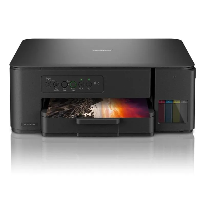 Multifunzione Brother DCP-T430W Inkjet Colore WiFi Duplex Manuale Nero - immagine 1