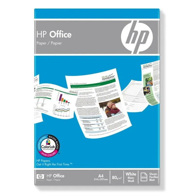 Carta per stampanti HP A4 500 fogli 80 g/m² - immagine 1