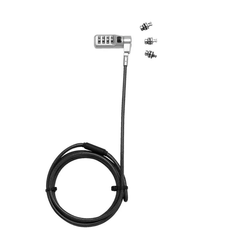 Cavo antifurto Dicota D31717 2 m con serratura a combinazione nero - immagine 1