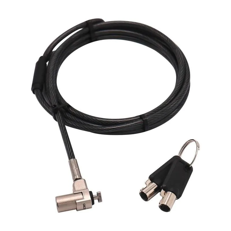 Cavo antifurto Dicota D31817 2 m Chiave Nero - immagine 1