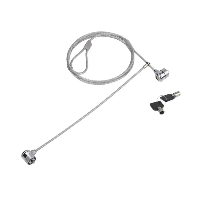Cavo antifurto Conceptronic CNBSLOCK15T 1,5 m 2 chiavi Argento - immagine 1