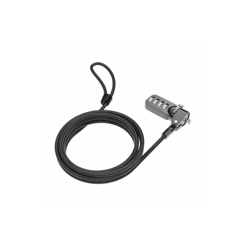 Cavo antifurto con combinazione Maclocks CL37 Nero 1,83 m - immagine 1