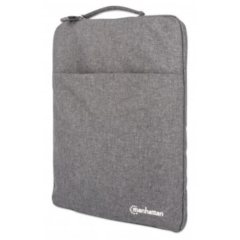 Cover per portatile Manhattan Seattle 15.6" grigio imbottita - immagine 1