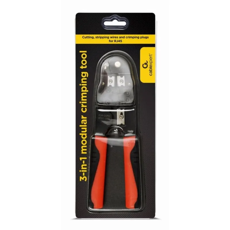Crimpadora Gembird T-WC-03 3-in-1 RJ-45 - immagine 1