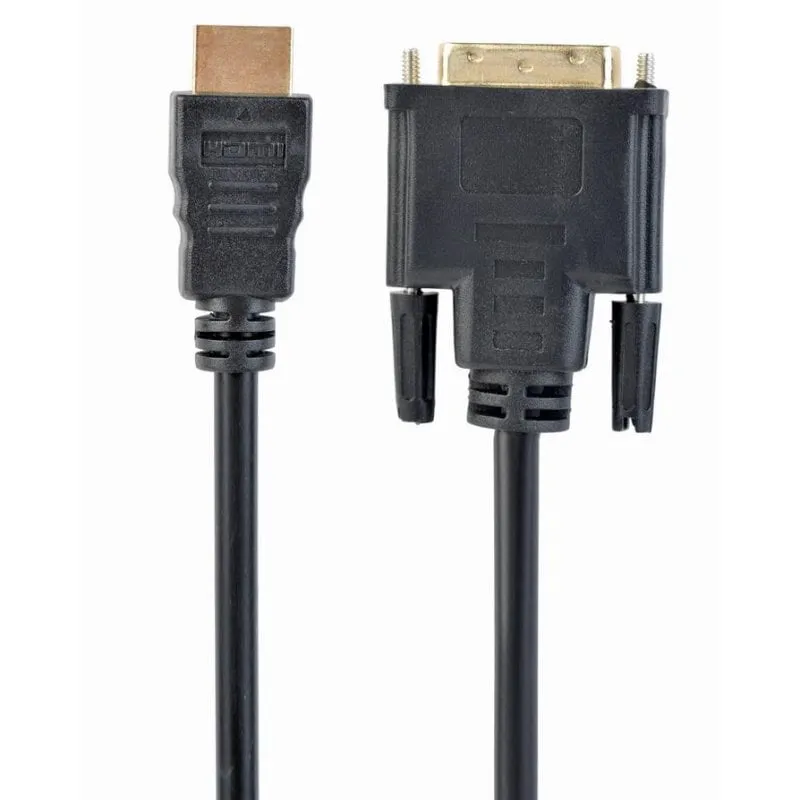 Cavo Adattatore HDMI a DVI Gembird CC-HDMI-DVI-0.5M 0,5 m - immagine 1