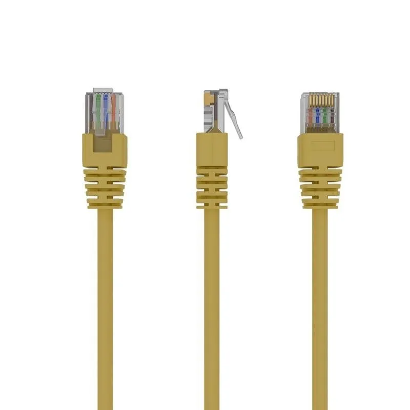 Cavo di rete Gembird PP12-5M/Y Cat5e 5 m giallo - immagine 1