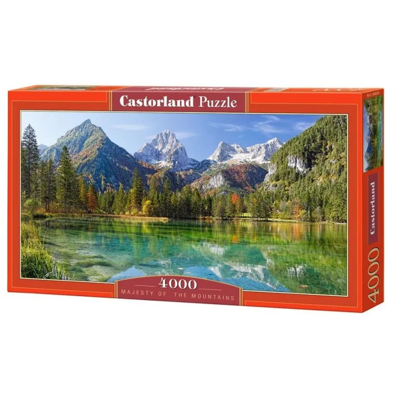 Puzzle Castorland Majesty of the Mountains 4000 pezzi Paesaggio Montagna - immagine 1