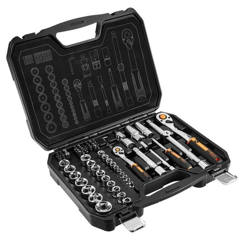 Set di connettori Neo Tools 10-054 1/4" 1/2" - immagine 1