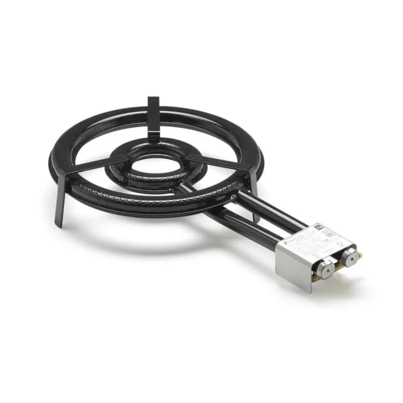Paellero Flames VLC T-380 Bruciatore Esterno 11400 W 38 cm 3 Piedi - immagine 1