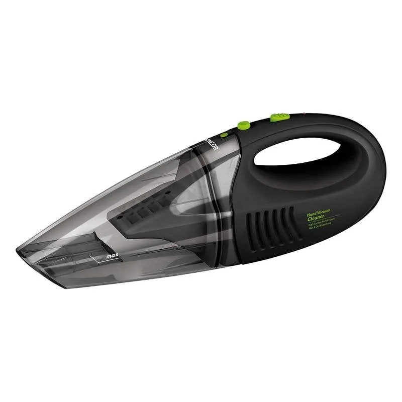Aspirapolvere Portatile Sencor SVC 190B 45W 15 min 0,5 L Nero Senza Sacco - immagine 1