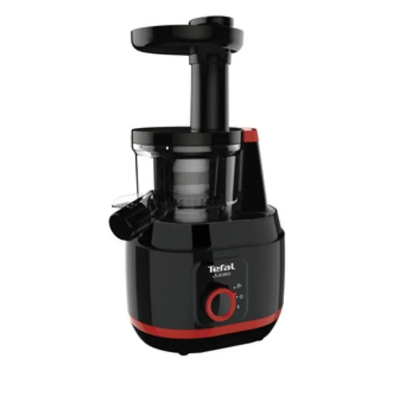 Spremitore lento Tefal Juiceo ZC150 Nero/Rosso 80 RPM 0,8 L - immagine 1