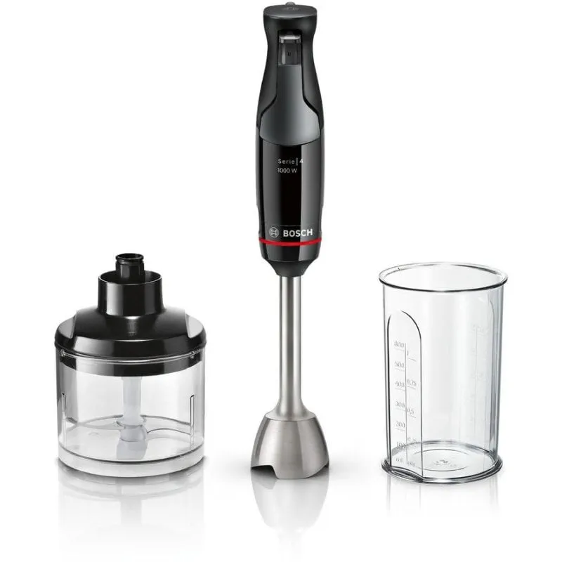Frullatore a Immersione Bosch Serie 4 MSM4B620 1000W Nero - immagine 1