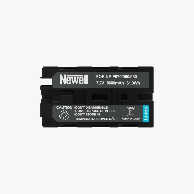 Batteria Newell NP-F970 per camera Sony 8600 mAh 7,2 V agli Ioni di Litio - immagine 1