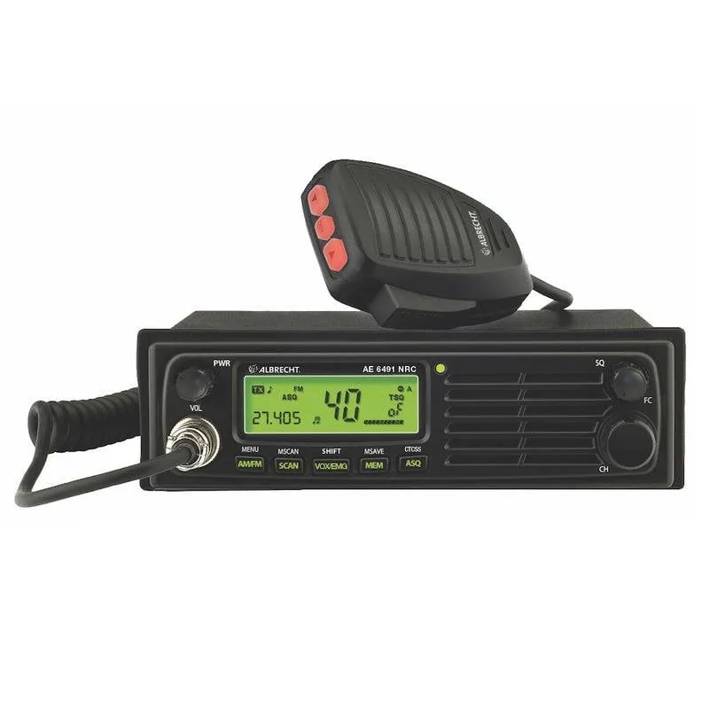 Radio CB auto Albrecht AE 6491 NRC LCD 12/24V - immagine 1