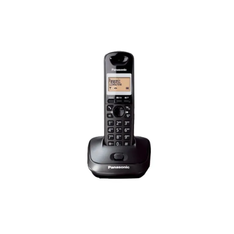 Telefono DECT Panasonic KX-TG2511 Nero con Altoparlante e Identificatore Chiamate - immagine 1