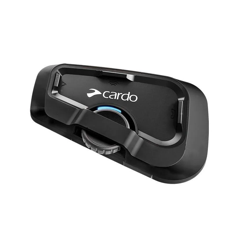 Intercomunicatore per motociclette Cardo FRC2X003 2 canali 800 m Bluetooth 5.2 Nero - immagine 1