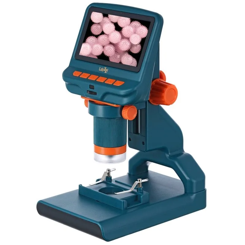 Microscopio Digitale Levenhuk LabZZ DM200 LCD Schermo LCD Foto Video - immagine 1