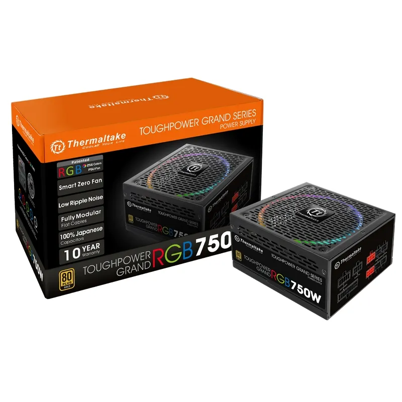 Thermaltake Toughpower Grand RGB 750W 80 Plus Oro Modulare - immagine 1