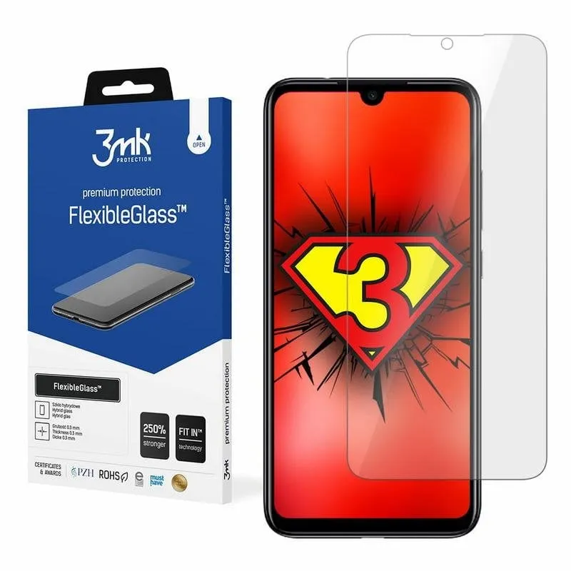 Protettore schermo FlexibleGlass 3MK per Redmi Note 7 - immagine 1