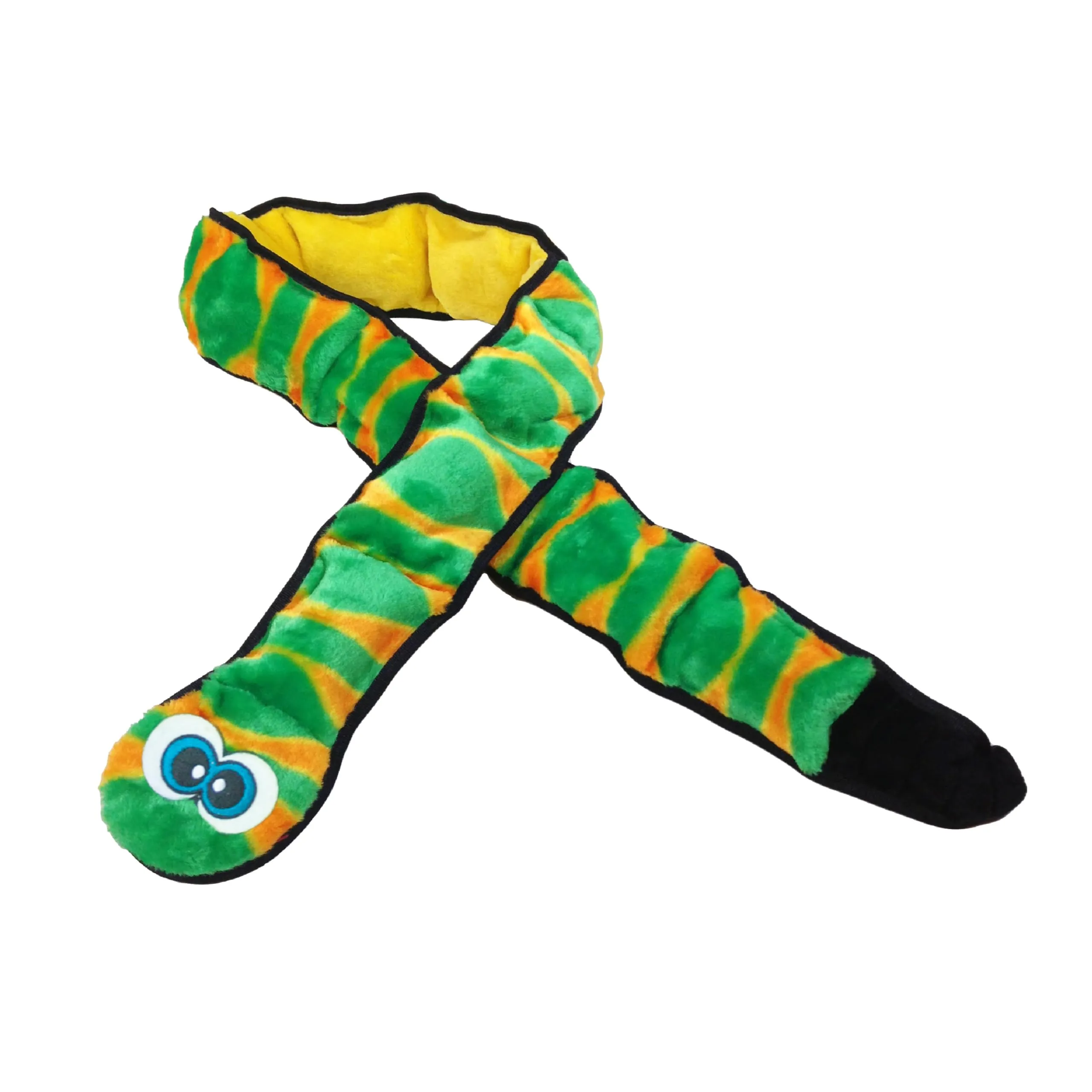 Outward Hound Invincibles - gioco felpato a forma di serpente - per cani - verde - XXL - immagine 1