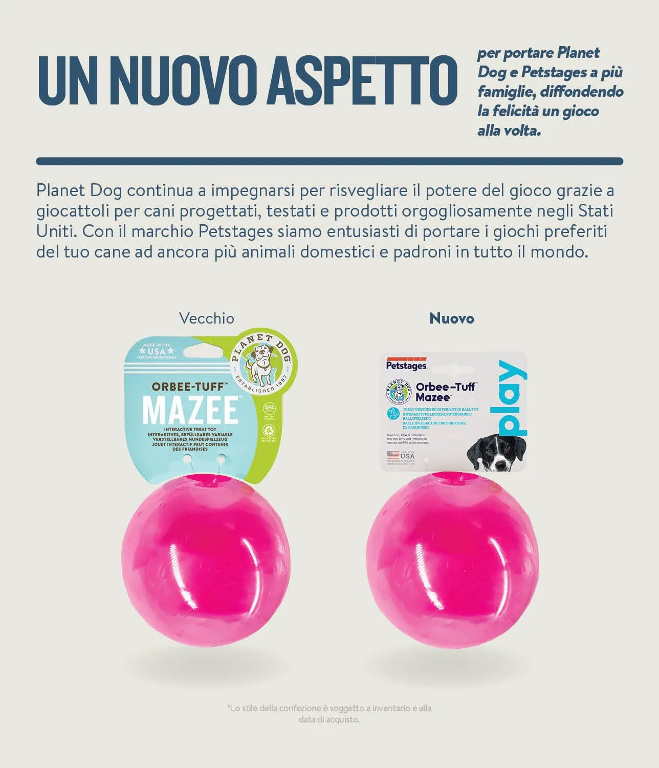 Planet Dog Orbee-Tuff Mazee - Gioco rompicapo interattivo per cani - erogatore di ricompensa - rosa - immagine 2