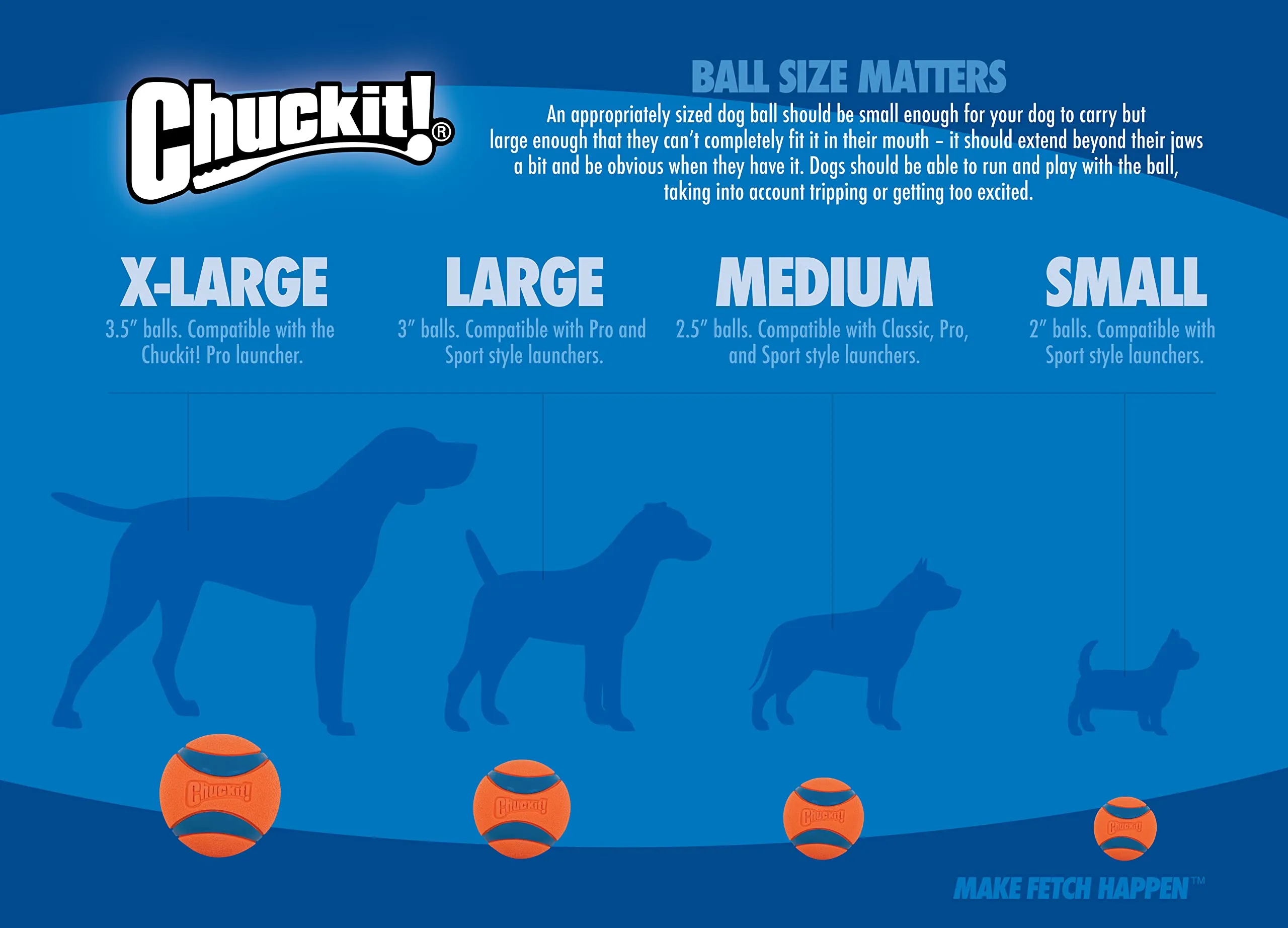 Chuckit Palla Breathe Right Fetch Ball Medium, Palla da Perseguire per Il Cane, M - immagine 8