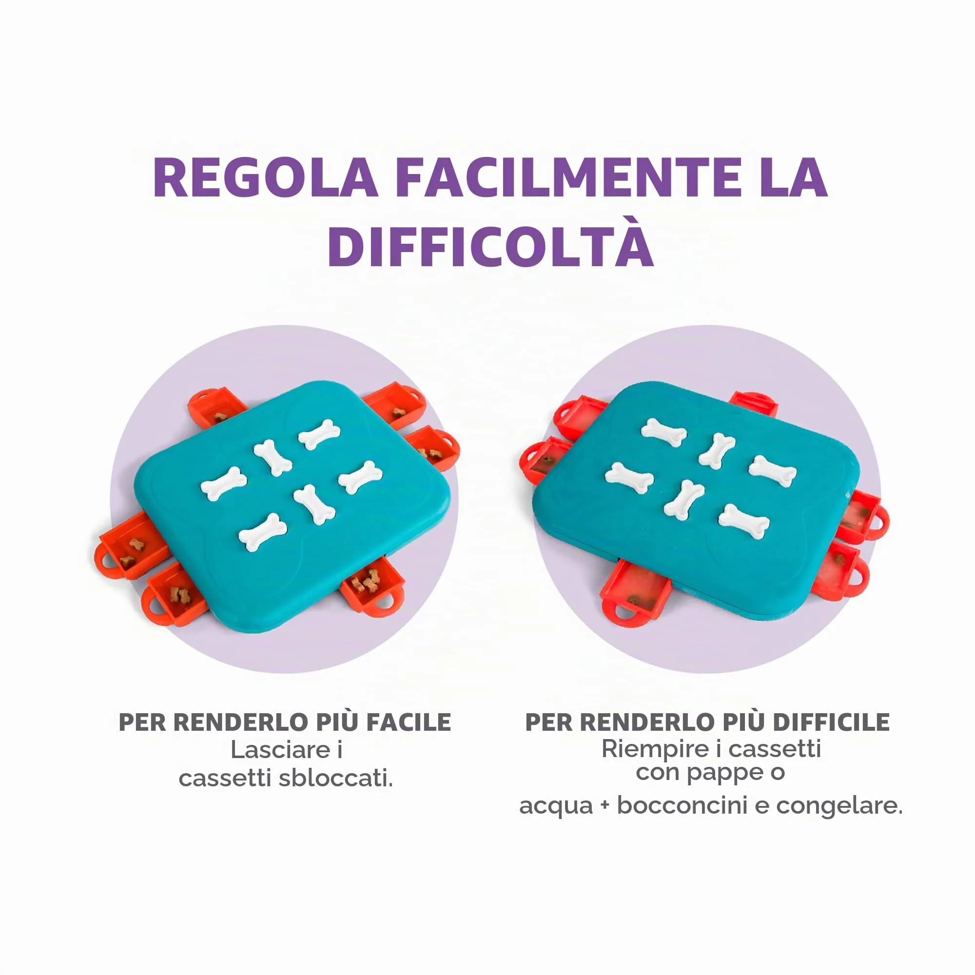 Nina Ottosson di Outward Hound Dog Casino - Gioco Rompicapo Interattivo per Cani - Erogatore di Ricompense - Livello Avanzato - immagine 5