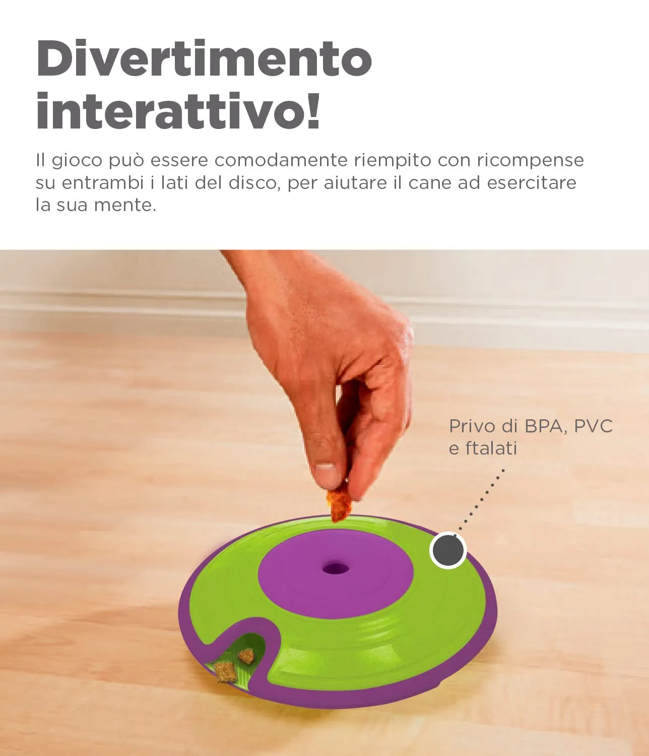 Nina Ottosson di Outward Hound Treat Maze - Gioco Rompicapo Interattivo per Cani - Erogatore di Ricompense - Livello Intermedio - immagine 4