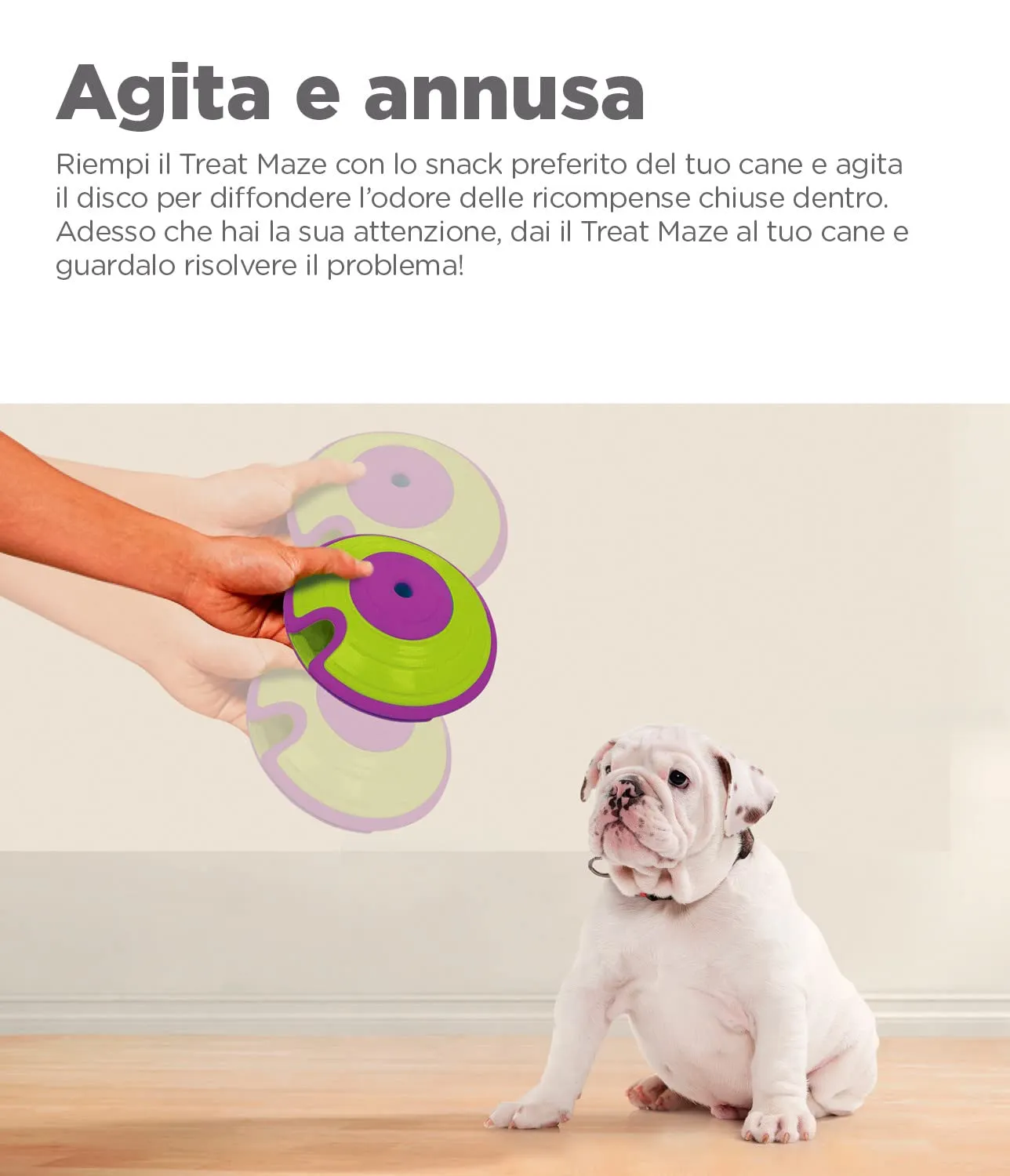 Nina Ottosson di Outward Hound Treat Maze - Gioco Rompicapo Interattivo per Cani - Erogatore di Ricompense - Livello Intermedio - immagine 5
