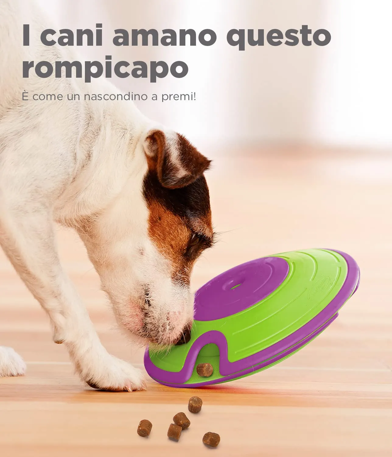 Nina Ottosson di Outward Hound Treat Maze - Gioco Rompicapo Interattivo per Cani - Erogatore di Ricompense - Livello Intermedio - immagine 6