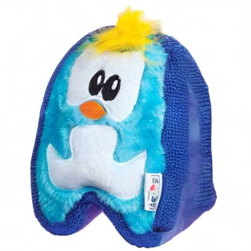 Outward Hound Invincibles Mini - gioco felpato a forma di pinguino - per cani - azzurro - XS - immagine 7