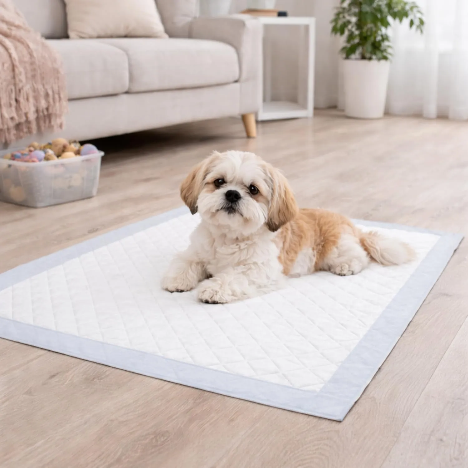 Palucart® tappetini igienici per cane 60x90 100 pezzi traversine cani animali domestici con adesivo anche per gatti anti odore - F - immagine 9