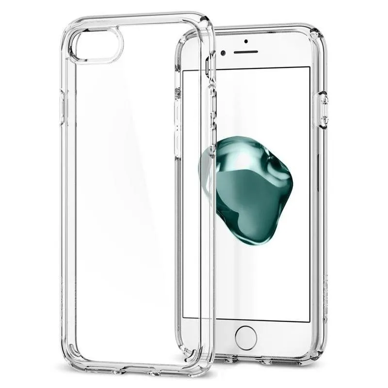 Cover Spigen Ultra Hybrid 2 TPU trasparente per iPhone 7/8 4,7" - immagine 1