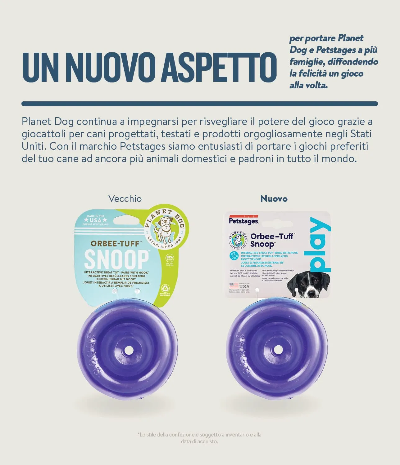 Planet Dog Orbee-Tuff Lil' Snoop - Gioco interattivo per cani - erogatore di ricompensa - viola - piccolo - immagine 3