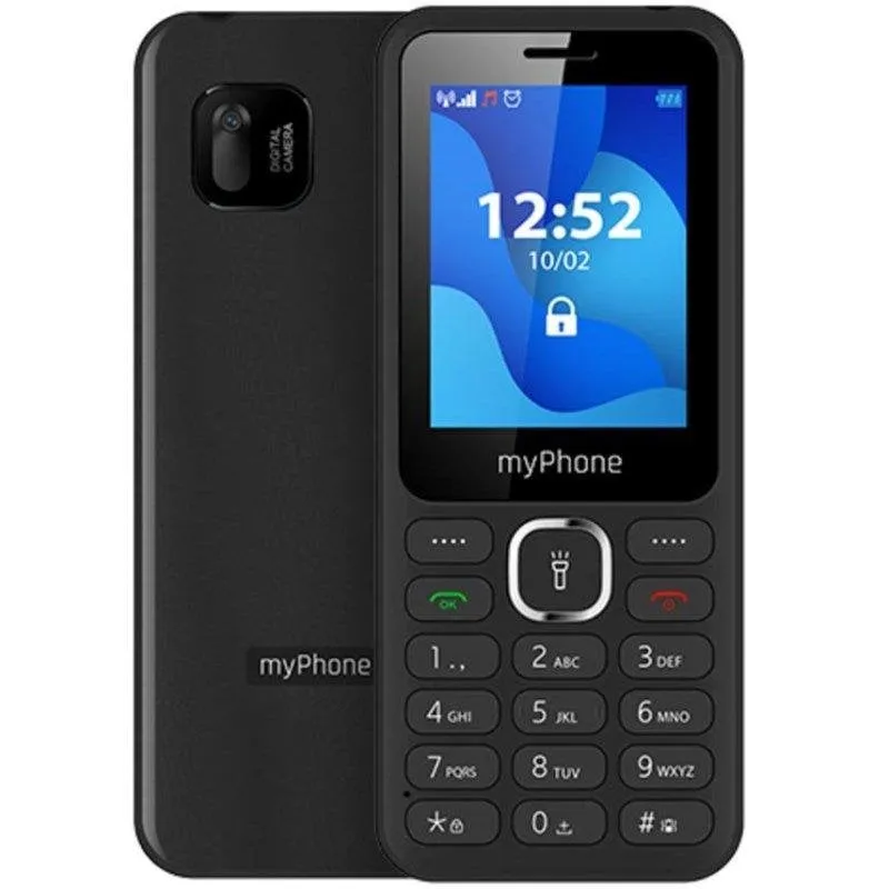 Telefono mobile myPhone 6320 Dual SIM 2.4" Nero - immagine 1