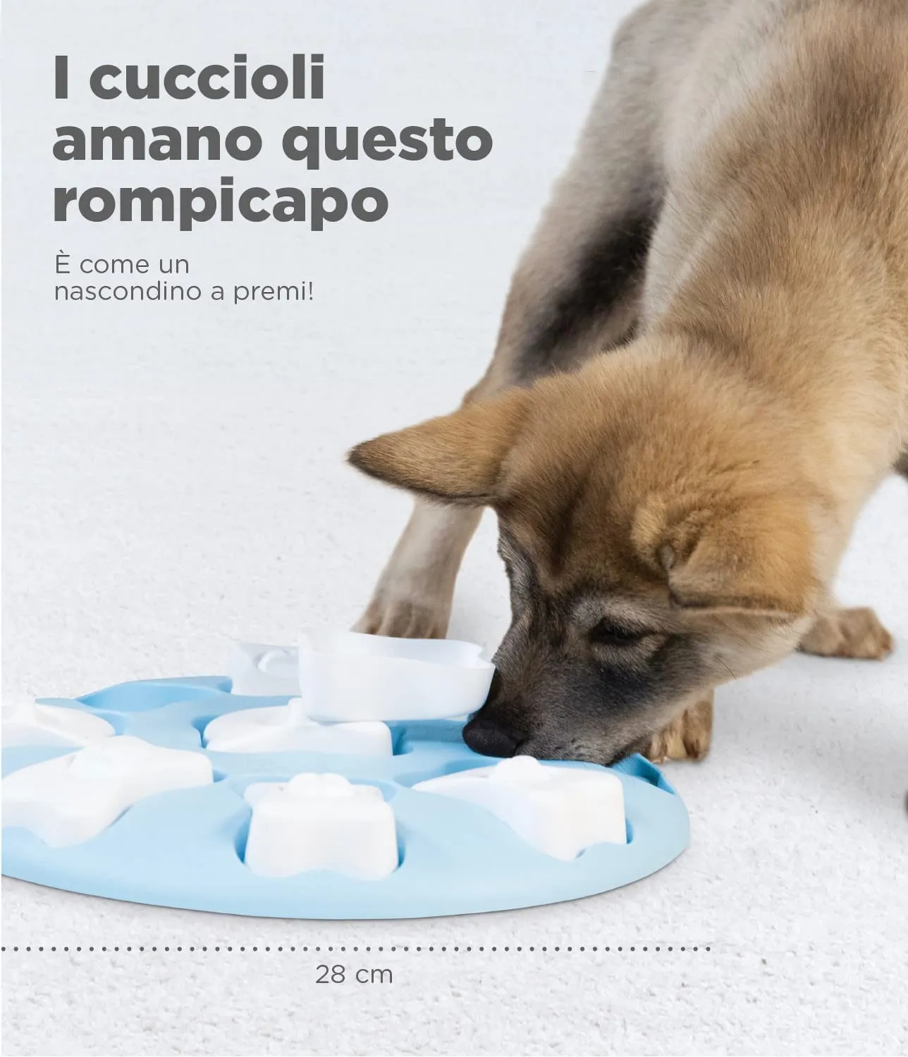Nina Ottosson di Outward Hound Puppy Smart - Gioco interattivo per cani - rompicapo con ricompense - blu - immagine 4